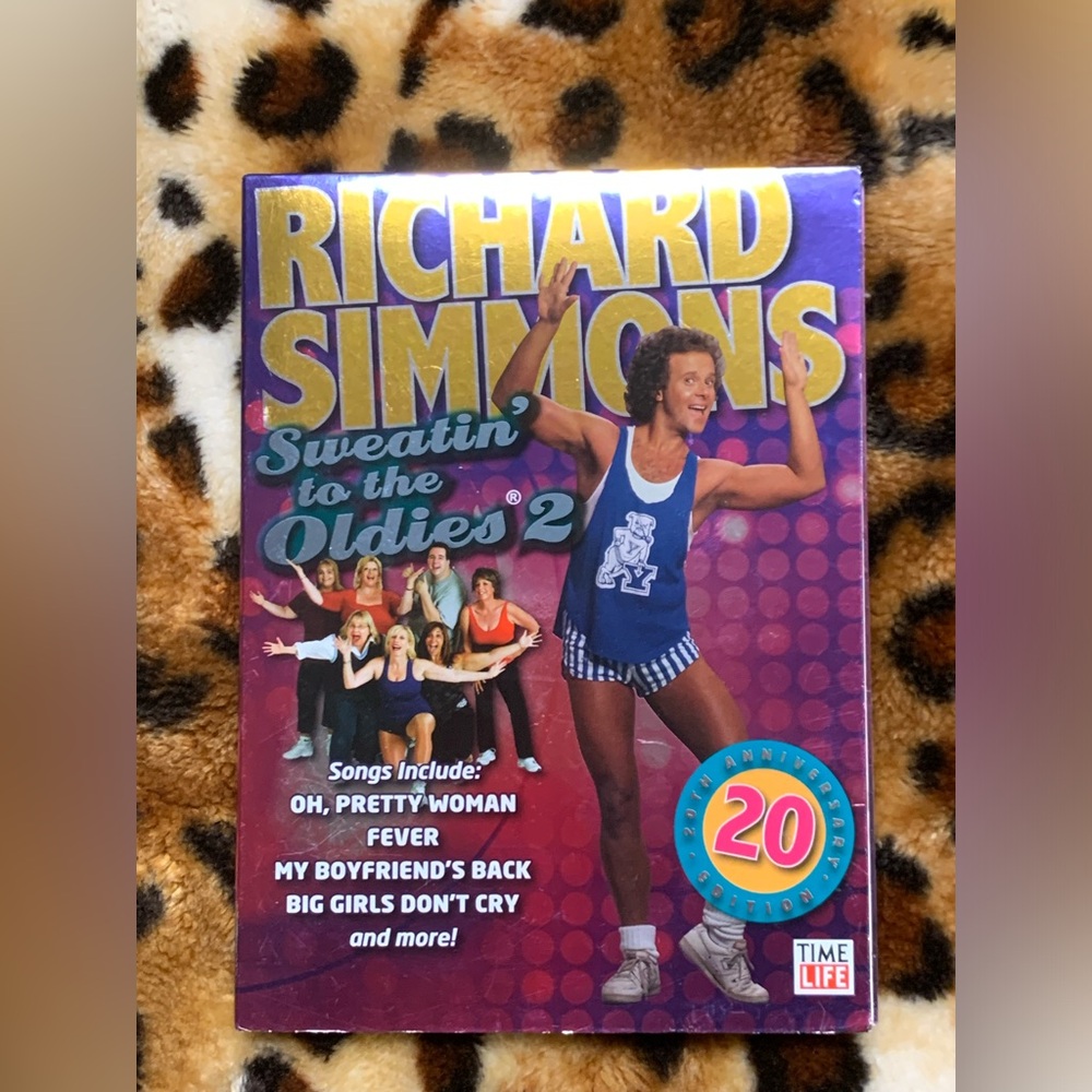 Richard Simmons Sweatin to the oldies 2 dvd